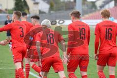 Bayernliga Süd - Saison 2021/2022 - FC Ingolstadt 04 II - TürkAugsburg - Der 1:0 Führungstreffer durch Meikis Fabio (#19 FCI) - jubel - Foto: Meyer Jürgen