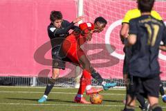 A - Junioren Bundesliga Süd/Südwest -  Saison 2021/2022 - FC Ingolstadt 04 - FC Bayern München - Nduka Donald (#4 FCI) - Foto: Meyer Jürgen