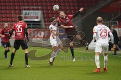 3. Liga - FC Ingolstadt 04 - Hallescher FC - Jonatan Kotzke (25 FCI) Boeder Lukas (29 Halle)