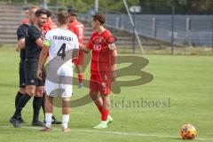 A-Junioren - Bundesliga Süd Fc Ingolstadt 04 - Eintracht Frabkfurt -  Hot Valentin bei der Seitenwahl rot FCI - Foto: Meyer Jürgen