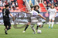 3. Liga; FC Ingolstadt 04 - SC Verl; Marcel Costly (22, FCI) Corboz Mael (27 Verl)