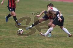 2. Bundesliga Frauen - Saison 2024/25 - FC Ingolstadt 04 Frauen - Eintracht Frankfurt II - Ivana Slipcevic (Nr.8 - FCI Frauen) - Specht Michaela weiss Frankfurt - Foto: Meyer Jürgen