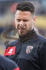 3. Liga; Dynamo Dresden - FC Ingolstadt 04; vor dem Spiel Ryan Malone (16, FCI)