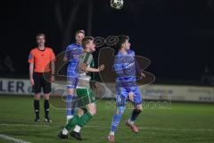 Landesliga - Saison 2025/26 - SV Manching - FV Illertissen II  - Rainer Meisinger (Nr.8 - SV Manching) - Emci Ben blau Illertissen  - Foto: Meyer Jürgen