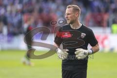 3. Liga; VfL Osnabrück - FC Ingolstadt 04; vor dem Spiel Torwart Marius Funk (1, FCI)