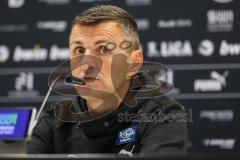 3. Liga; FC Ingolstadt 04 - MSV Duisburg; Pressekonferenz Interview Cheftrainer Michael Köllner (FCI)