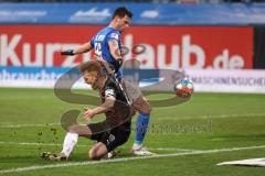 2.BL; Hansa Rostock - FC Ingolstadt 04; Foul an Christian Gebauer (22, FCI) durch Malone Ryan (16 HR) Elfmeter wird nicht gegeben Video Assist