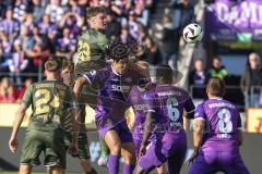 3. Liga; VfL Osnabrück - FC Ingolstadt 04; Torchance verpasst Simon Lorenz (32, FCI) Karademir Yigit (39 VFL) Amoako Kofi (6 VFL) Tesche Robert (8 VFL) Gustav Christensen (24, FCI)