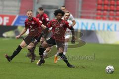 3. Fußball-Liga - Saison 2020/2021 - FC Ingolstadt 04 - FC Viktoria Köln - Francisco da Silva Caiuby (#13 FCI) - Foto: Meyer Jürgen