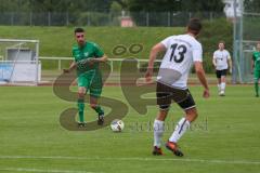 Toto-Pokal Donau/Isar 21/22 - TSV Gaimersheim - FC Gerolfing - Johannes Okorafor grün Gerolfing - Foto: Meyer Jürgen