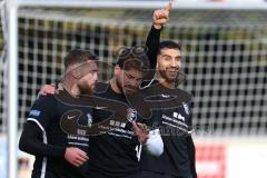 Kreisliga - Saison 2023/2024 - FC Fatih Ingolstadt - TSV Münchsmünster - Der 1:0 Führungstreffer per Foulelfmeter durch Akif Abasikeles Fatih - jubel - Foto: Meyer Jürgen