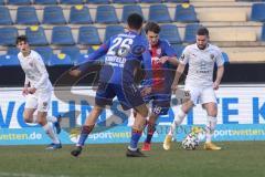 3. Liga - KFC Uerdingen 05 - FC Ingolstadt 04 - Marc Stendera (10, FCI) Fechner Gino (16 KFC)