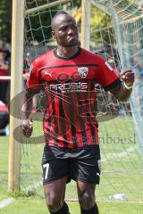 Vorbereitungsspiel - Testspiel - FC Ingolstadt 04 - VFB Eichstätt  - Der 1:0 Führungstreffer durch Doumbouya Moussa (#27 FCI) - jubel - Foto: Jürgen Meyer