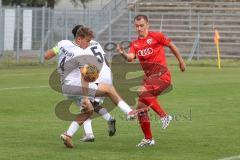 A-Junioren - Bundesliga Süd Fc Ingolstadt 04 - Eintracht Frabkfurt -  Brunner Felix #19 rot FCI - Hanna Tim weiss Frankfurt - Foto: Meyer Jürgen