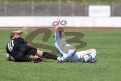 2. Fußball-Liga - Frauen - Saison 2023/2024 - FC Ingolstadt 04 - SG 99 Andernach - Leonie Stöhr (Nr.9 - Andernach) - Lisa Ebert (Nr.10 - FCI Frauen) - Foto: Meyer Jürgen