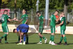 Bezirksliga Oberbayern Nord - SV Manching - SV Nord Lerchenau - Rainer Meisinger (#19 Manching) trifft zum 2:1 Führungstreffer - jubel - Foto: Jürgen Meyer