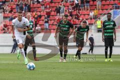 2.BL; FC Ingolstadt 04 - SpVgg Greuther Fürth; Testspiel; Elfmeter Tor Jubel Stefan Kutschke (30, FCI)