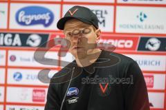 3. Liga; FC Viktoria Köln - FC Ingolstadt 04; Pressekonferenz Interview Cheftrainer Marian Wilhelm (VK)