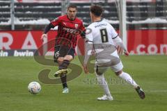 3.Liga - Saison 2022/2023 - SV 07 Elversberg - FC Ingolstadt 04 -Nikola Stevanovic (Nr.15 - FCI) -  Foto: Meyer Jürgen