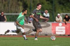 Bezirksliga - Saison 2025/26 - FC Fatih Ingolstadt - FC Gerolfing - Semih Kaleli (Nr.7 - FC Fatih Ingolstadt) - David Simm (Nr.7 - FC Gerolfing) - Foto: Meyer Jürgen