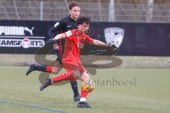 A - Junioren Bundesliga Süd/Südwest -  Saison 2021/2022 - FC Ingolstadt 04 - Eintracht Frankfurt - Sekulovic Davide (#15 FCI) - Foto: Meyer Jürgen