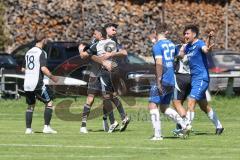 Kreisliga - Saison 2024/25- SV Menning - TSV Ober/Unterhaunstadt-  -  Der 0:1 Führungstreffer - jubel  -  - XXXXX - Foto: Meyer Jürgen
