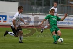 Toto-Pokal Donau/Isar 21/22 - TSV Gaimersheim - FC Gerolfing - Lukas Achhammer grün Gerolfing  - Foto: Meyer Jürgen