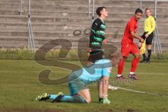 B-Junioren - Bayernliga -  Fc Ingolstadt 04 - SpVgg Greuther Fürth II -  Polat Arel rot FCI schiesst ein Tor - Jubel - - Foto: Meyer Jürgen