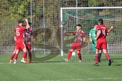 Kreisklasse - Saison 2022/2023 - SV Lippertshofen - SV Stammham - Der 0:2 Führungstreffer durch Michael Wermuth rot #10 Stammham - jubel - Foto: Meyer Jürgen