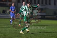 Landesliga - Saison 2025/26 - SV Manching - FV Illertissen II -  Maximilian Eberwein (Nr.4 - SV Manching) - XXXXX - Foto: Meyer Jürgen