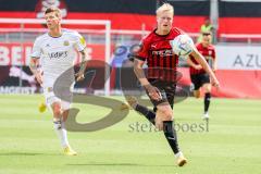 3.Liga - Saison 2022/2023 - FC Ingolstadt 04 -  1. FC Saarbrücken - Kristensen Tobias Bech #11 FCI - Foto: Meyer Jürgen