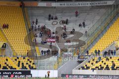 3.Liga - Saison 2022/2023 - Dynamo Dresden - FC Ingolstadt 04 - Mitgereiste Fans - Foto: Meyer Jürgen