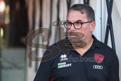 3. Liga; FC Ingolstadt 04 - Alemannia Aachen; vor dem Spiel Rigo Hof, Scouting (FCI)