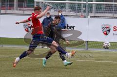 Bayernliga Süd - Saison 2021/2022 - FC Ingolstadt 04 II -  SpVgg Unterhaching - Arian Llugiqi #9 FCI - Foto: Meyer Jürgen