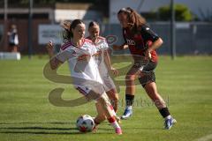2. Bundesliga Frauen - Saison 2026/27  - FC Ingolstadt 04 Frauen - 1. FC Köln II - Mara Winter (Nr.2 - FCI Frauen) - Hofmann Paula weiss Köln  - Foto: Meyer Jürgen