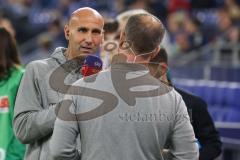 2.BL; FC Schalke 04 - FC Ingolstadt 04; Cheftrainer André Schubert (FCI) im Interview