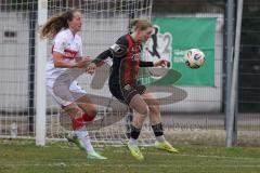 2. Bundesliga Frauen - Saison 2025/26 - FC Ingolstadt 04 Frauen - VFB Stuttgart  - Nina Penzkofer (Nr.29 - FC Ingolstadt Frauen I) - Dongus Tamar Lea weiss Stuttgart  - Foto: Meyer Jürgen