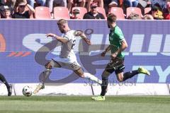 3. Liga; FC Ingolstadt 04 - Hannover 96 II; Yannick Deichmann (20, FCI) Niklaus Jeremie (29 H96)
