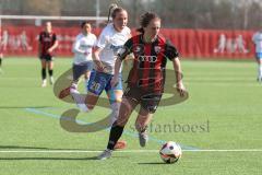 2. Bundesliga Frauen - Saison 2024/25 - FC Ingolstadt 04 Frauen - SC Sand - Stefanie Reischmann (Nr.24 - FCI Frauen) - Griß Tabea weiss Sand - Foto: Meyer Jürgen