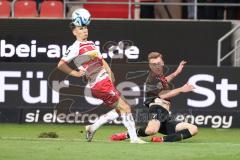 3. Liga; FC Ingolstadt 04 - SSV Jahn Regensburg; Jannik Mause (7, FCI) Bittroff Alexander (13 SSV)