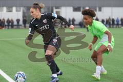 2023_12_10 - 2. Bundesliga - Saison 2023/24 - FC Ingolstadt 04 Frauen - VFL Wolfsburg - Ivana Slipcevic (Nr.8 - FCI Frauen) - Lamontana Charon grün Wolfsburg - Foto: Meyer Jürgen