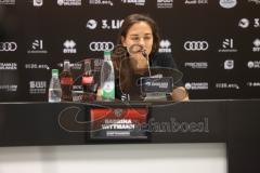 3. Liga - Saison 2024/25 - Pressekonferenz - FC Ingolstadt 04 -  - Cheftrainerin Sabrina Wittmann (FCI) - XXXXX - Foto: Meyer Jürgen