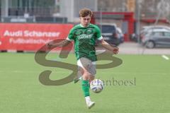 2024_2_17 - Saison 2023/24 - AUDI-Schanzer Amateur Cup - SV Hundszell - FC Gerolfing - Finale - Timo Kraus grün Gerolfing - XXXXX - Foto: Meyer Jürgen