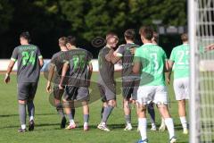Bezirksliga - Saison 2025/26 - FC Fatih Ingolstadt - FC Gerolfing - Der 0:2 Führungstreffer durch David Simm (Nr.7 - FC Gerolfing) per Elfmeter - jubel  - XXXXX - Foto: Meyer Jürgen