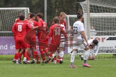 Kreisliga - Saison 2025/26- TSV Kösching - SV Kasing - Der 1:1 Ausgleichstreffer durch Johannes Tannwitz rot Kösching - jubel -  - Foto: Meyer Jürgen