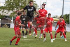 Bezirksliga - Saison 2024/25- TSV Gaimersheim - FC Fatih Ingolstadt - Michael Graßl (Nr.18 - TSV Gaimersheim) - Ugur Genc rot Fatih - Foto: Meyer Jürgen