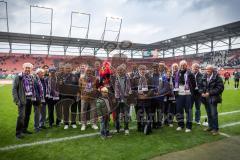 3. Liga; FC Ingolstadt 04 - Rot-Weiss Essen; Gäste im Sportpark, Motte Traditionsspieltag mit ehemaligen Spielern des MTV und ESV Ingolstadt