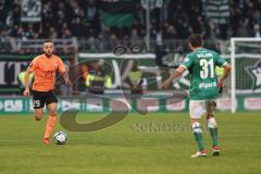 3. Liga; VfB Lübeck - FC Ingolstadt 04; David Kopacz (29, FCI) Boland Mirko ( VfB)