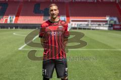 Tobias Schröck (21, FCI) Kapitän; FC Ingolstadt 04; 3.Liga, Porträttermin 2022/2023,