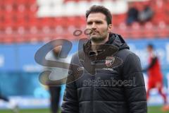 3. Liga; FSV Zwickau - FC Ingolstadt 04; Cheftrainer Guerino Capretti (FCI) vor dem Spiel